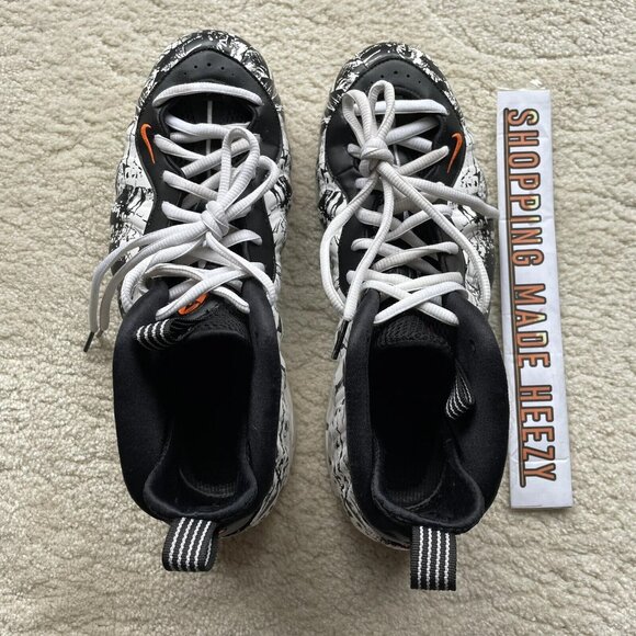 [US 10.5] NIKE AIR FOAMPOSITE ONE Shattered Backboard Shoes Black White main image 6